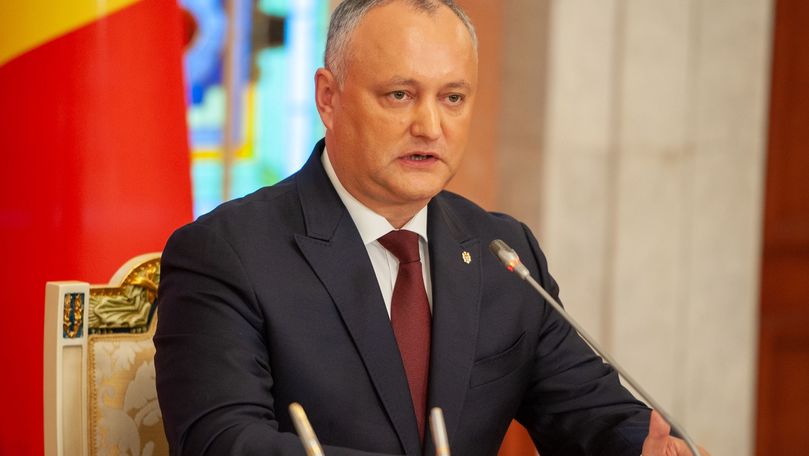 Dodon: Rusia va elimina taxa vamală la cinci poziţii de mărfuri