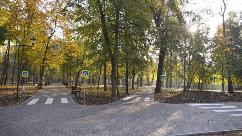 Un parc recent renovat de la Râșcani a stârnit amuzamentul internauților