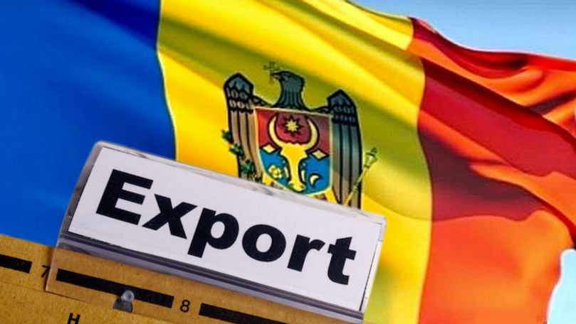 Cu cât au crescut exporturile din Moldova în anul 2019