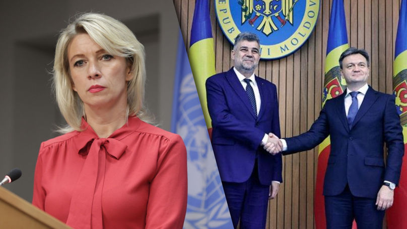 Maria Zaharova, deranjată de vizita lui Marcel Ciolacu la Chişinău