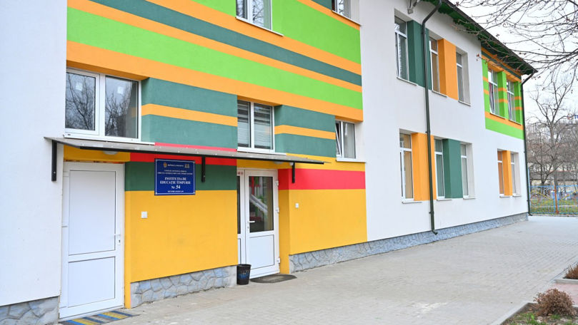 Grădinița nr. 18 din Chișinău a fost reabilitată. Cum arată