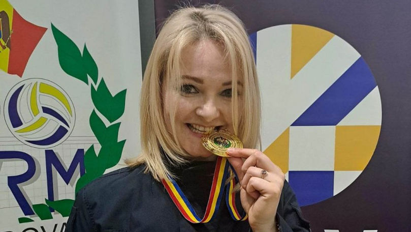O polițistă de frontieră a devenit campioana Moldovei la volei feminin