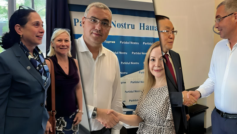 Usatîi s-a întâlnit cu oficiali de la Ambasadele SUA, Chinei și ONU