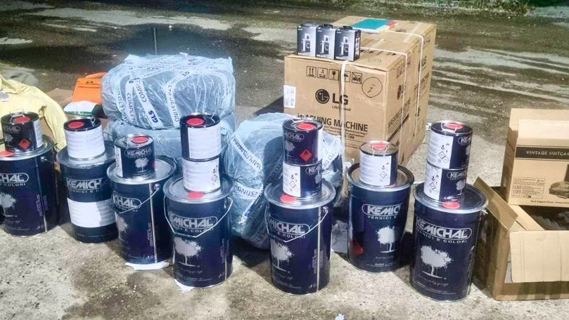 Mărfuri de circa 100.000 de lei, depistate de echipele mobile ale vămii