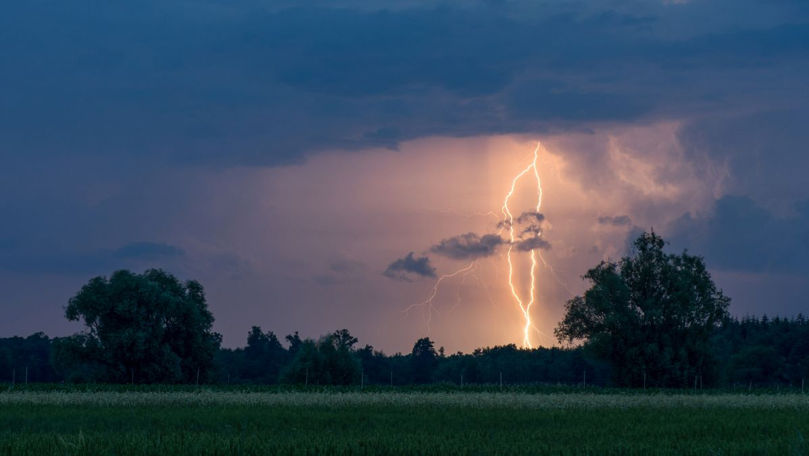 Meteo 27 iunie 2025: Averse cu descărcări electrice și maxime de +35°C