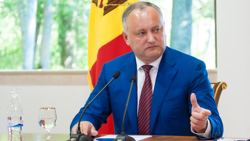 Dodon nu exclude alegeri anticipate: Situația e foarte complicată