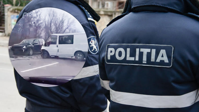 Accident în apropiere de Stăuceni: Un bărbat, transportat la spital