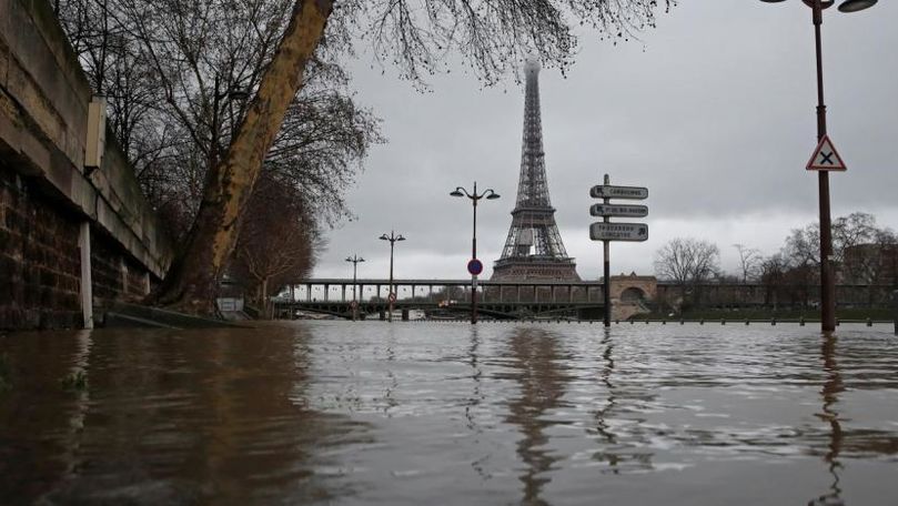 Franța, lovită de inundații: Două zile a plouat neîncetat