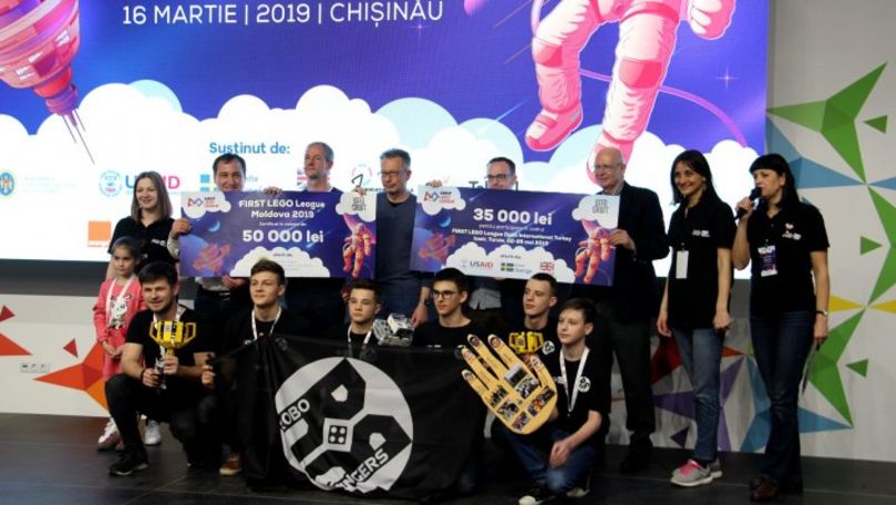 Câștigătorii First Lego League Moldova ediția 2019 au fost premiați