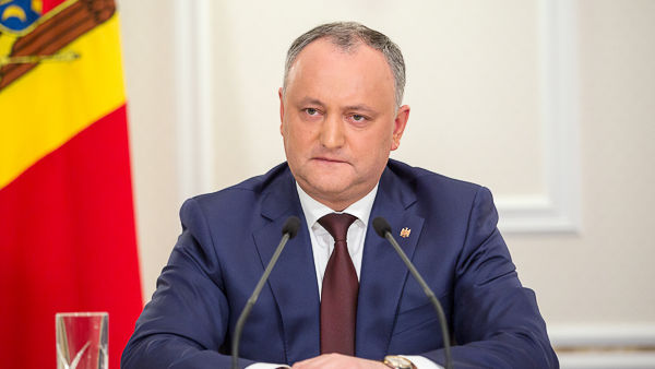 Dodon a felicitat poporul georgian pentru rezultatul alegerilor