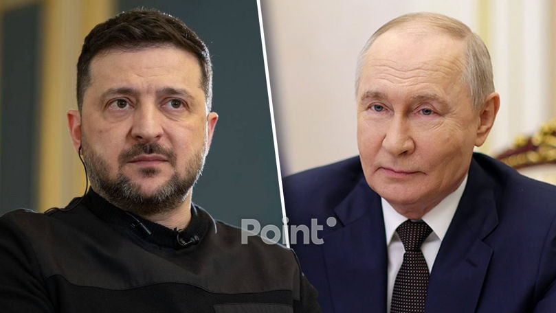 Зеленский: Путин должен отступить и компенсировать нанесенный Украине ущерб.