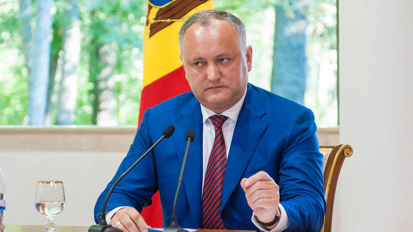 Dodon: PSRM formează o coaliție cu ACUM sau merge la anticipate