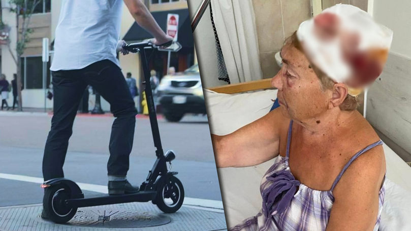 Soroca: O femeie a ajuns la spital, lovită de un adolescent pe trotinetă