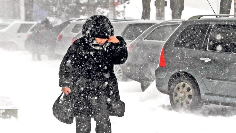 Revin ninsorile în Moldova: Temperaturi de -6 grade Celsius
