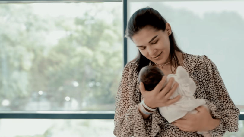 Provocarea cu care se confruntă Nichita la început de maternitate