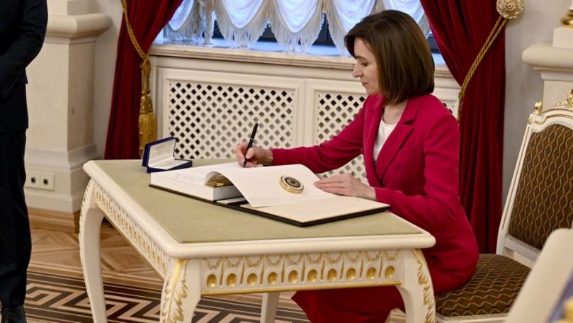 Майя Санду подписала указ об изменении Положения о Высшем совете безопасности.