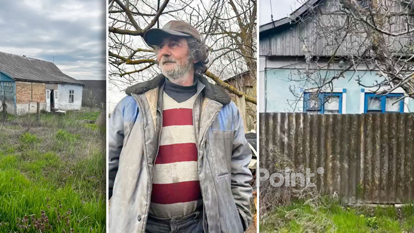 În satul Tricolici din Moldova a rămas un singur locuitor.