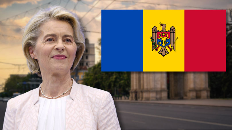 Ursula von der Leyen: Inimile noastre bat pentru Republica Moldova