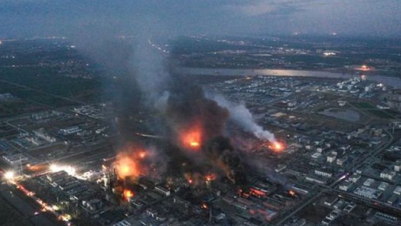 Explozie uriașă la o fabrică din China: 2 morți și 12 dispăruţi