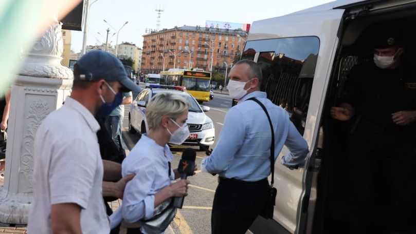 Proteste Belarus: Acreditările jurnaliștilor străini, anulate