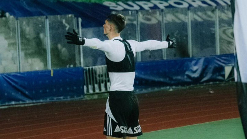 Moldoveanul Vladislav Blănuță a adus victoria echipei Universitatea Cluj