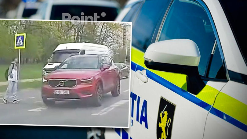 Полиция наказала водителя, который едва не сбил ребёнка на пешеходном переходе.