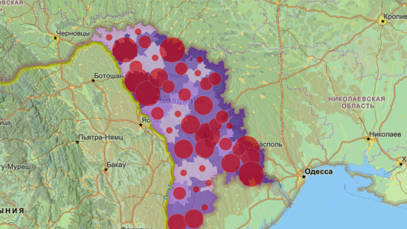 Record: 164 de infectați într-o zi în R. Moldova. Harta noilor pacienți
