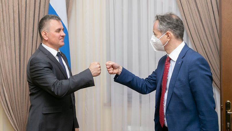 Глава Миссии ОБСЕ в РМ Клаус Нойкирх встретился с лидером Приднестровья.
