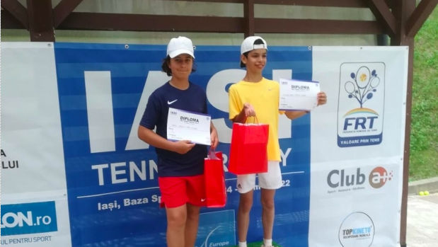 Un tânăr din Republica Moldova, campion la Iași Tennis Trophy 2022