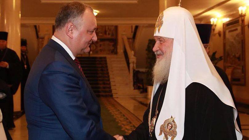 Precizarea lui Candu: Patriarhul Kiril se va întâlni doar cu Dodon