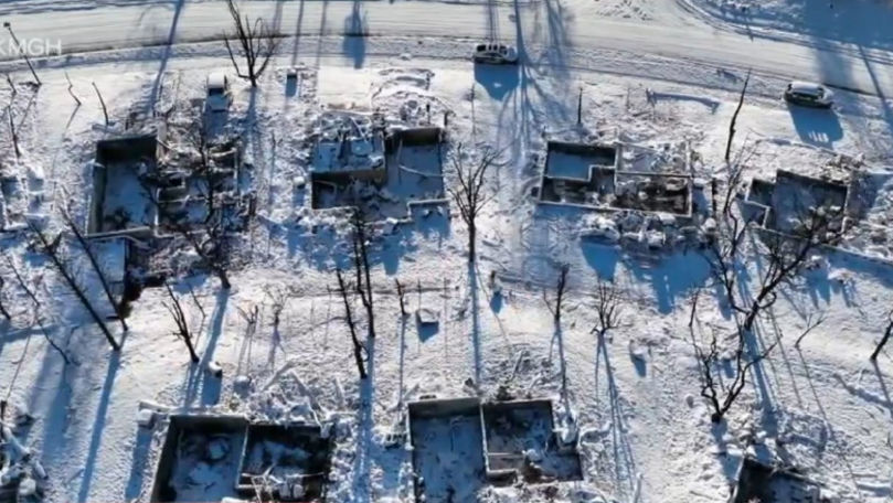 Filmare cu drona: Imaginile dezastrului după incendiul din Colorado