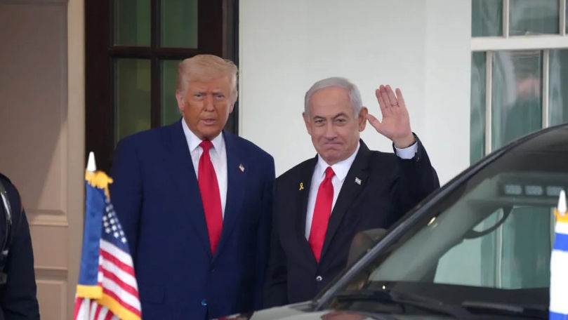 Donald Trump a avut o convorbire telefonică cu Benjamin Netanyahu