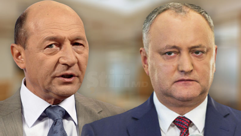 Băsescu: Bătut măr în alegeri, Dodon a produs o lovitură de stat