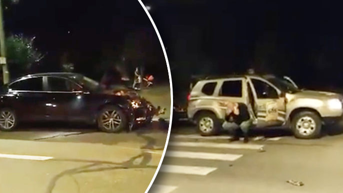 Accident în centru Capitalei: Șoferul vinovat riscă o amendă