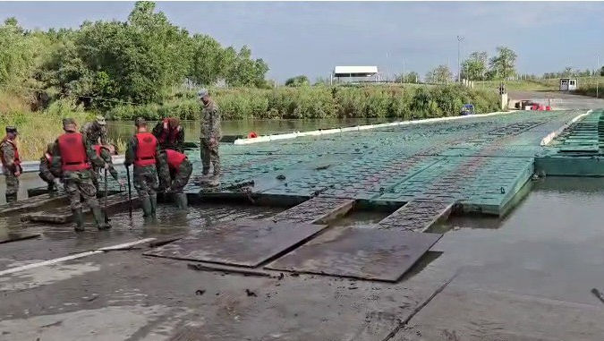 Lucrările la podul din PTF Leova-Bumbăta au fost finalizate