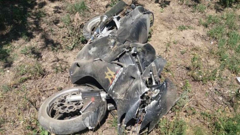 Accident fatal la Criuleni: Un motociclist de 33 de ani a murit pe loc