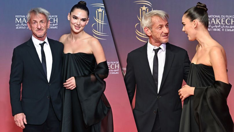 Actorul Sean Penn a mers la Cannes cu iubita sa din Republica Moldova