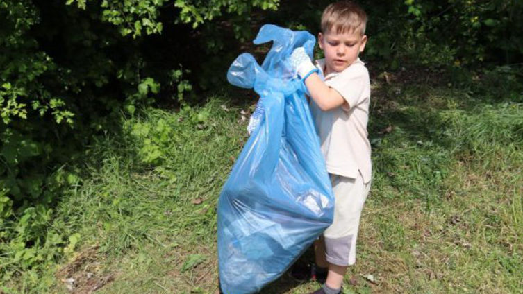 Участок в Криулянах очистили в рамках экологического проекта.