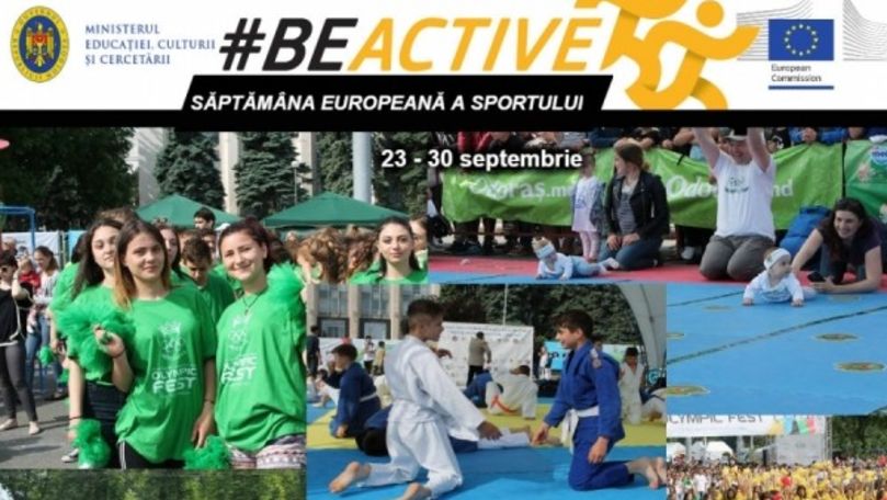 În R. Moldova a demarat săptămâna sportivă europeană