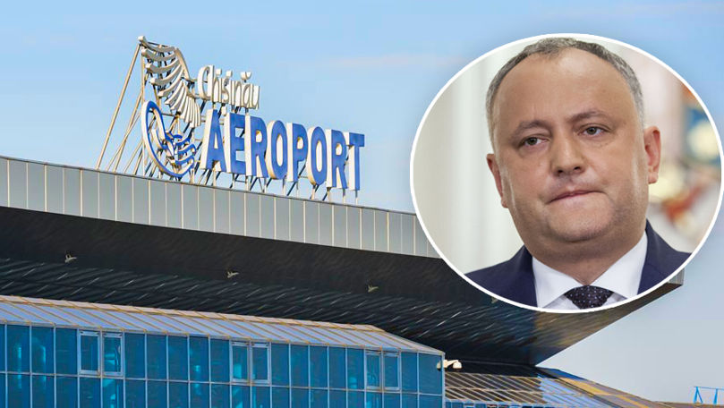 Додон: Создаётся впечатление, что кто-то осознанно хочет обанкротить аэропорт.