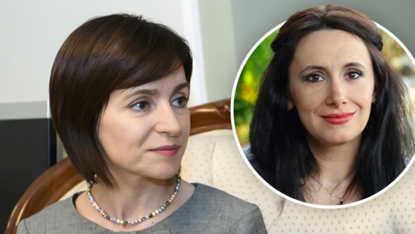 Maia Sandu, laude pentru Nata Albot: Este o femeie talentată