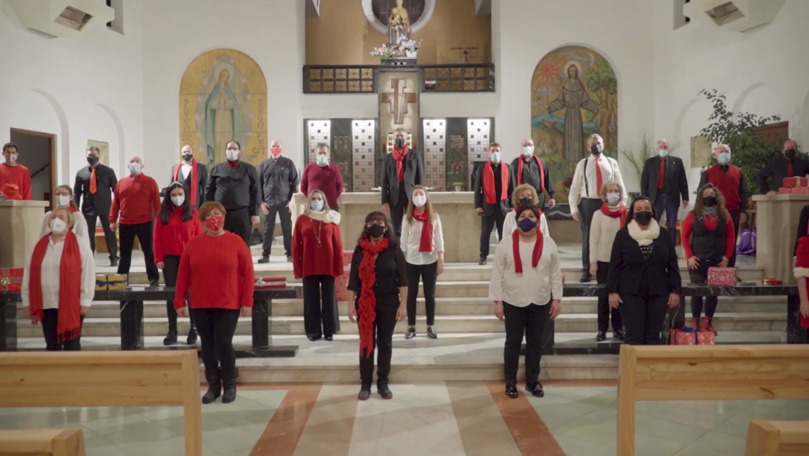 Colind, interpretat de un cor din Spania: Moldova, Crăciun fericit!