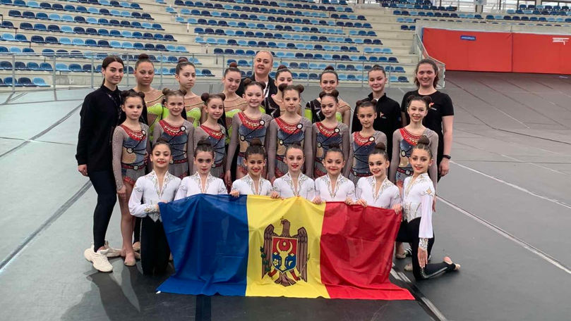 Rezultate remarcabile în Franța pentru tinerele gimnaste din Moldova