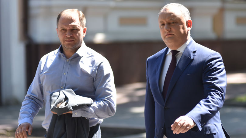 Dodon, despre interdicția lui Ceban: Democrația se degradează în UE