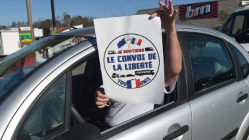 Convoiul libertăţii: Parisul rămâne sub supraveghere strictă