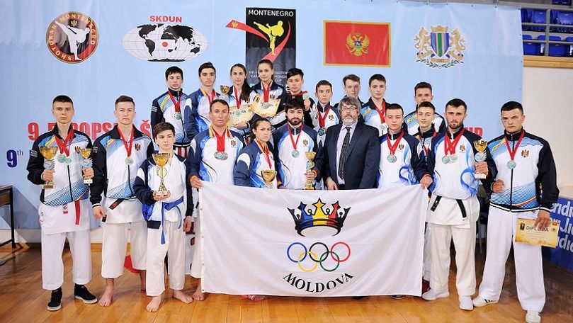 Moldova a cucerit 19 medalii la Europenele de Karate Shotokan