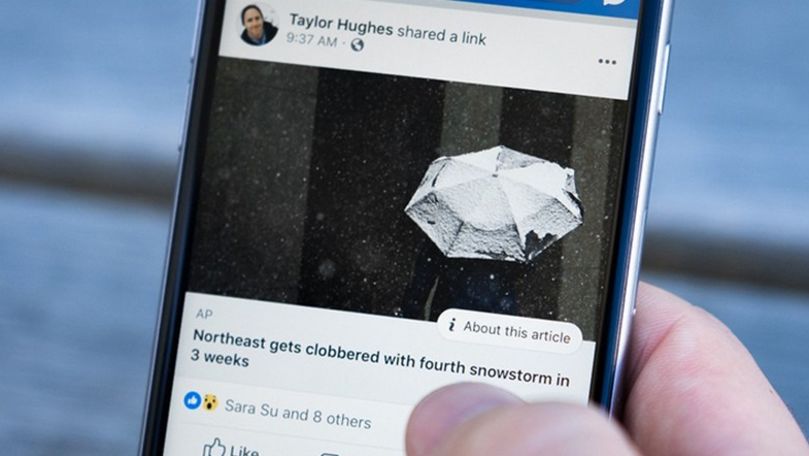 Facebook are noi strategii de combatere a știrilor false
