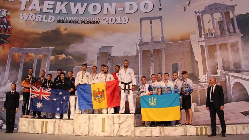 Aur pentru echipa R. Moldova la Campionatul Mondial de Taekwon-Do