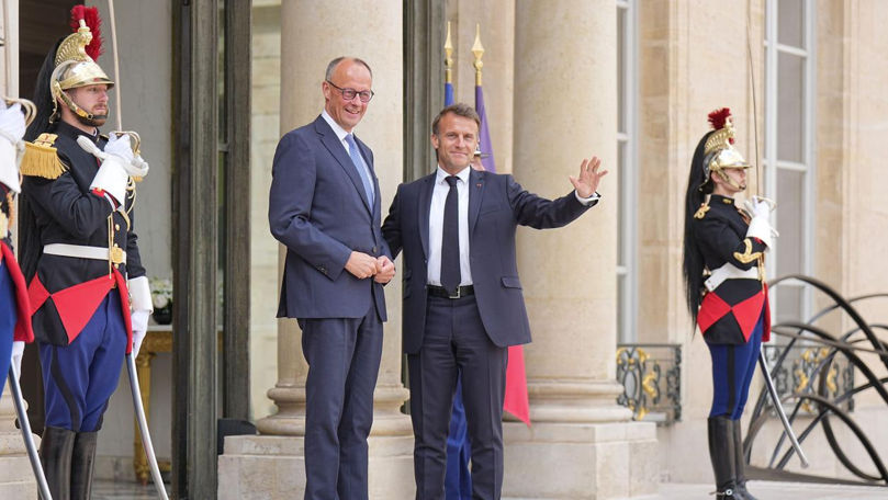 Macron și Merz vor înființa un consiliu franco-german de apărare