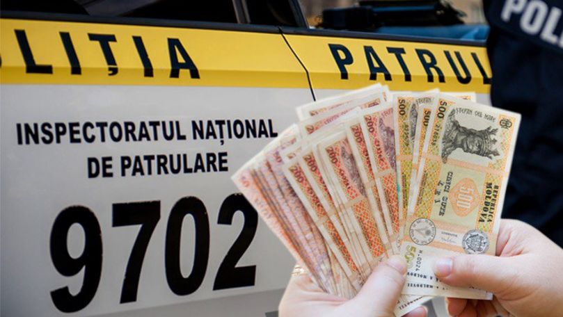 Șoferii aruncă cu bani în polițiști: 5 tentative de mituire într-o zi